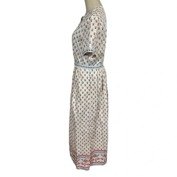 Gal Meets Glam Alisa Floral Button Front Maxi Dress GMG Unicorn - Picture 11 of 16